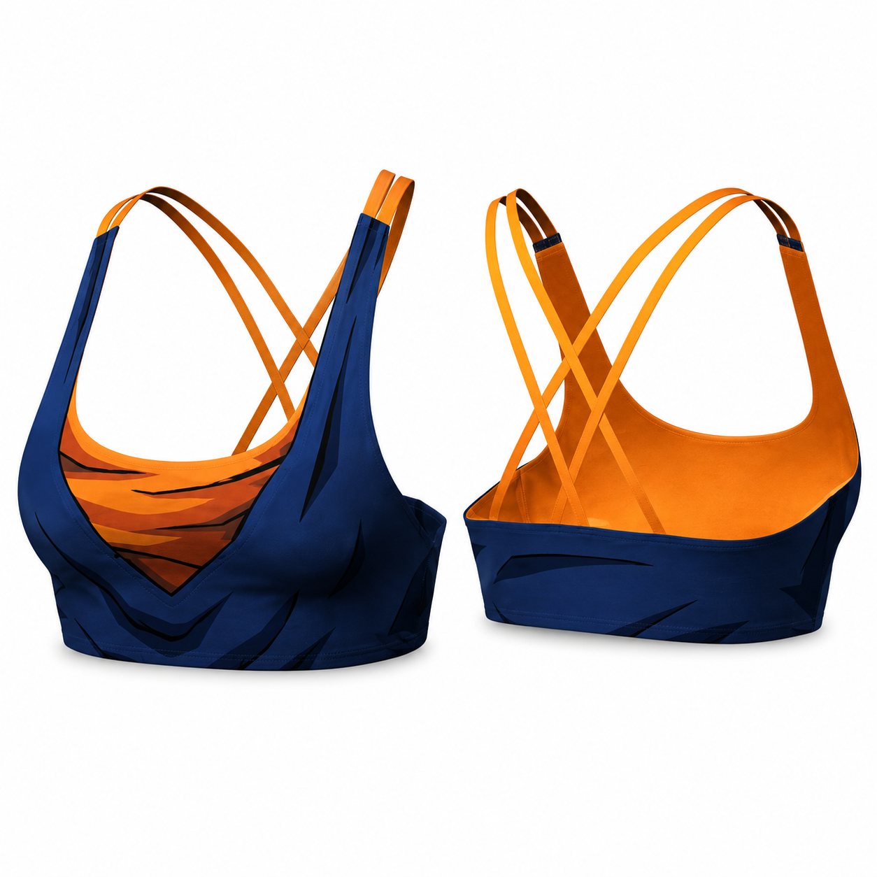 Women's Power Top – Saiyan Blue