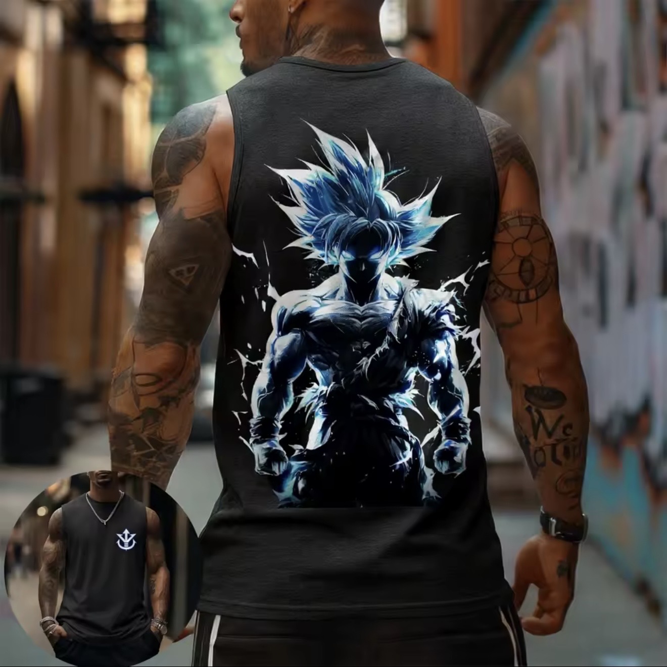 Power Tank Top – Negro