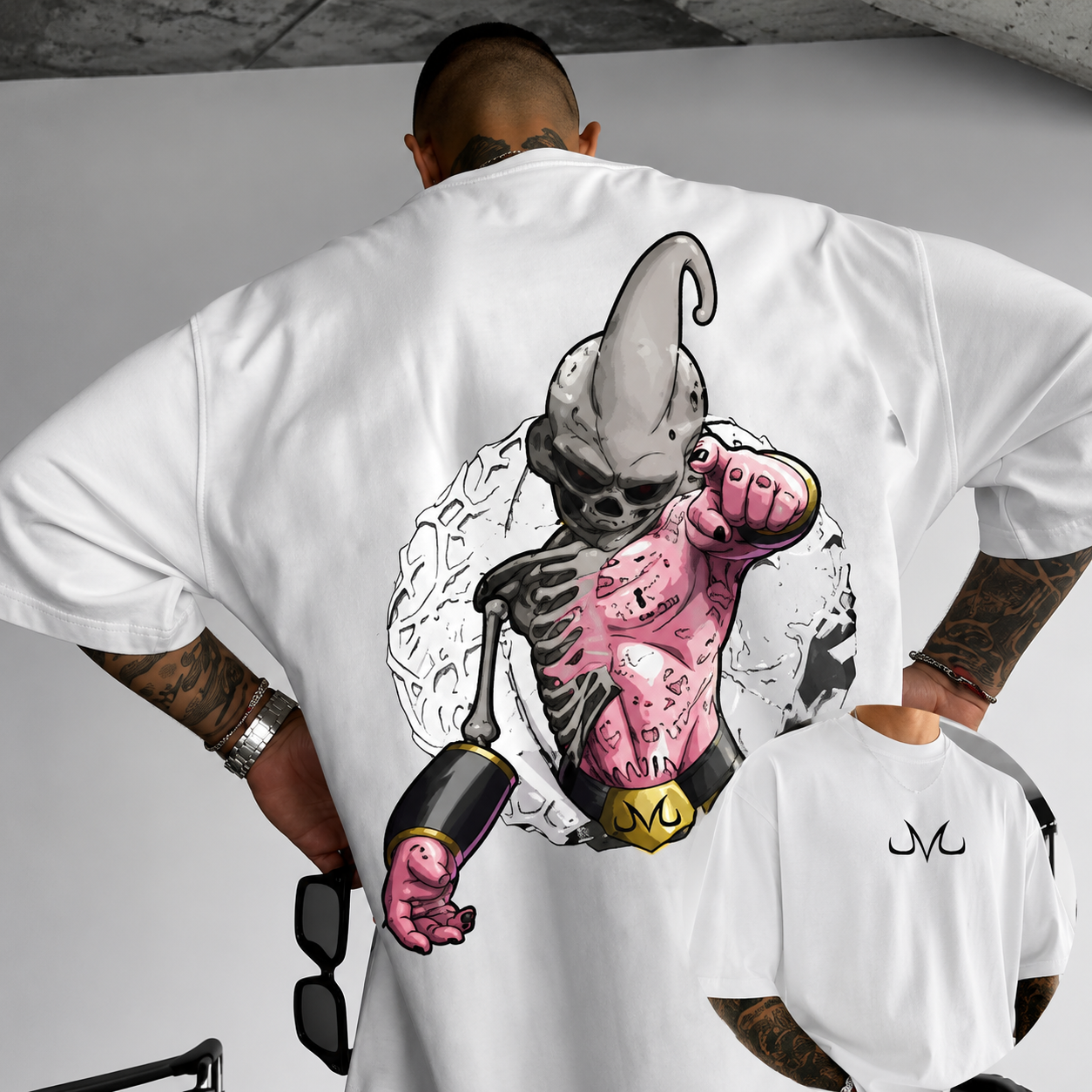 Warrior Oversize Street – Majin Buu White