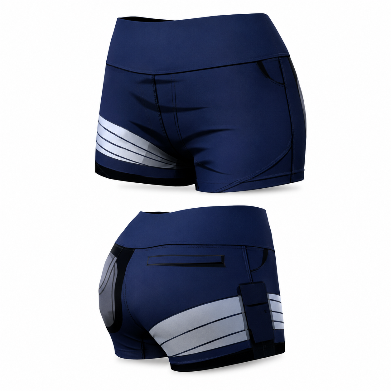 Women's Power Shorts – Capsule Navy