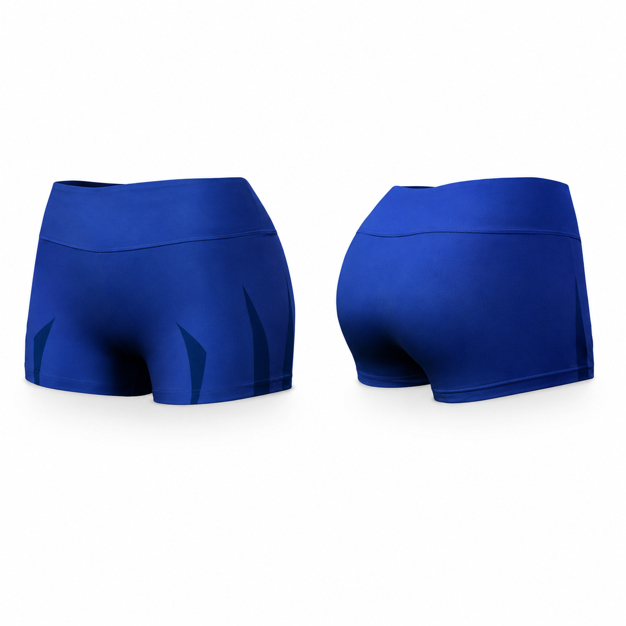 Women's Power Shorts – Blue Aura