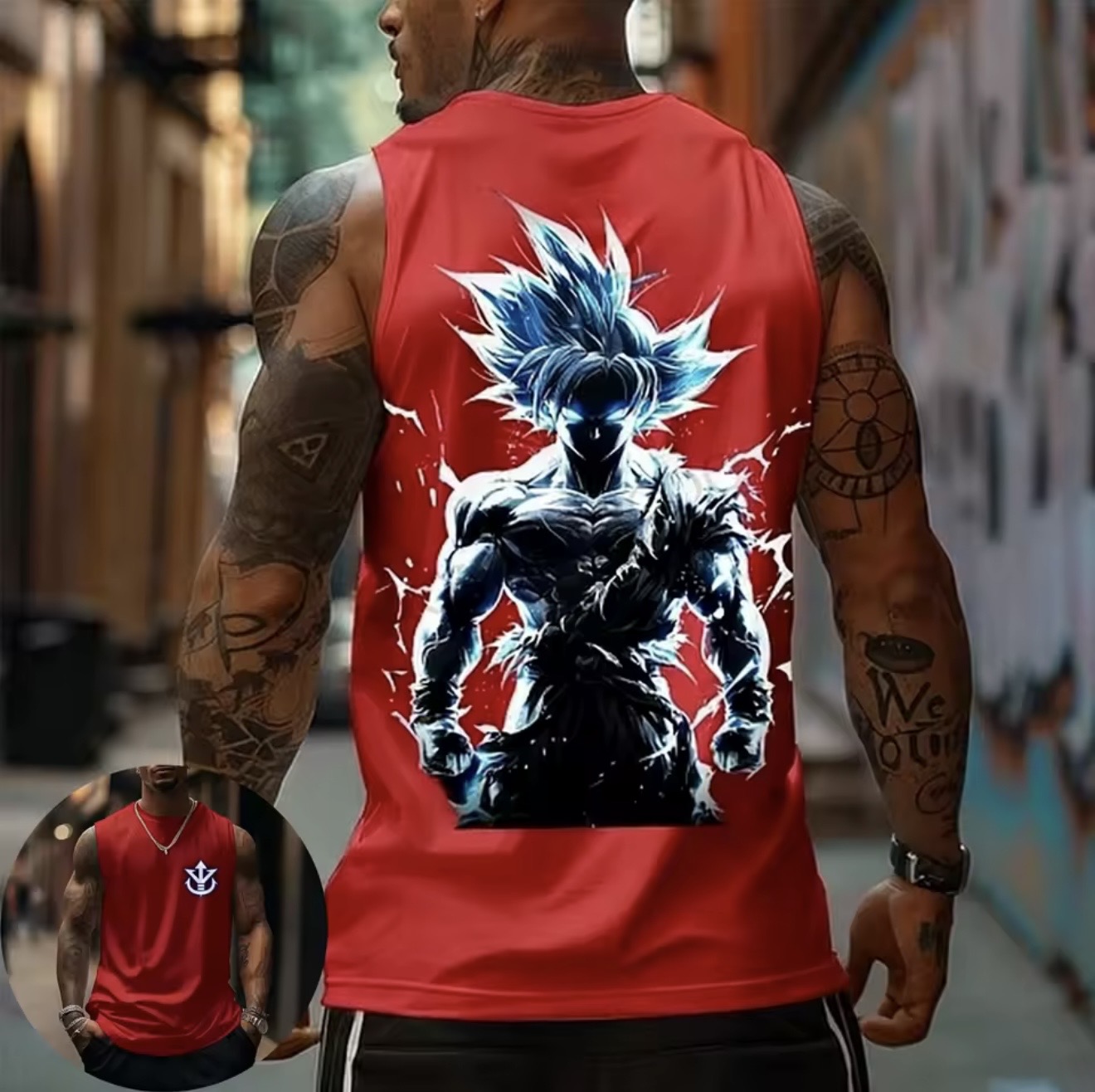 Power Tank Top – Rojo